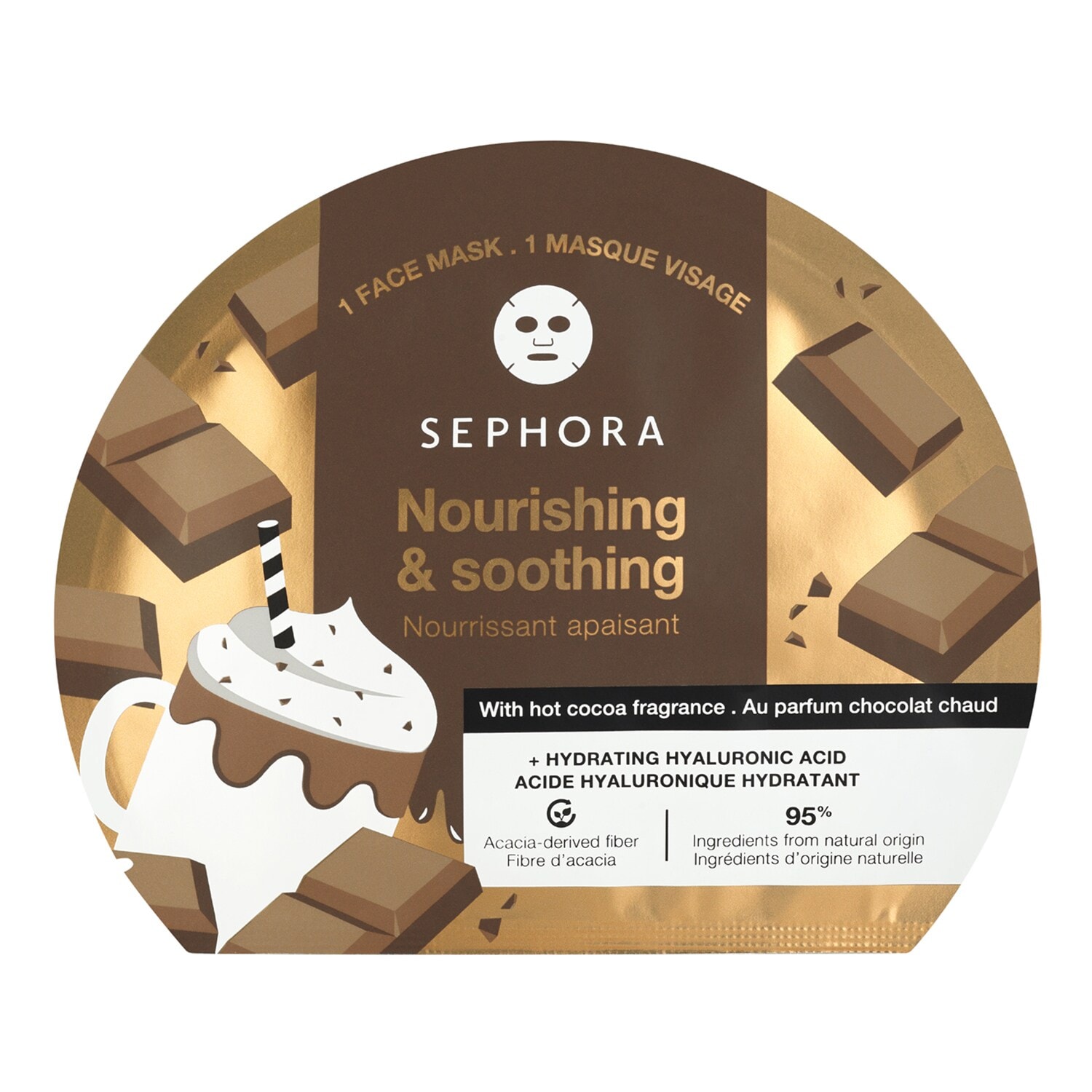 Masque Visage Sephora En Tissu - Sans Alcool Ni Ammoniaque - Soin Frais Et équitable