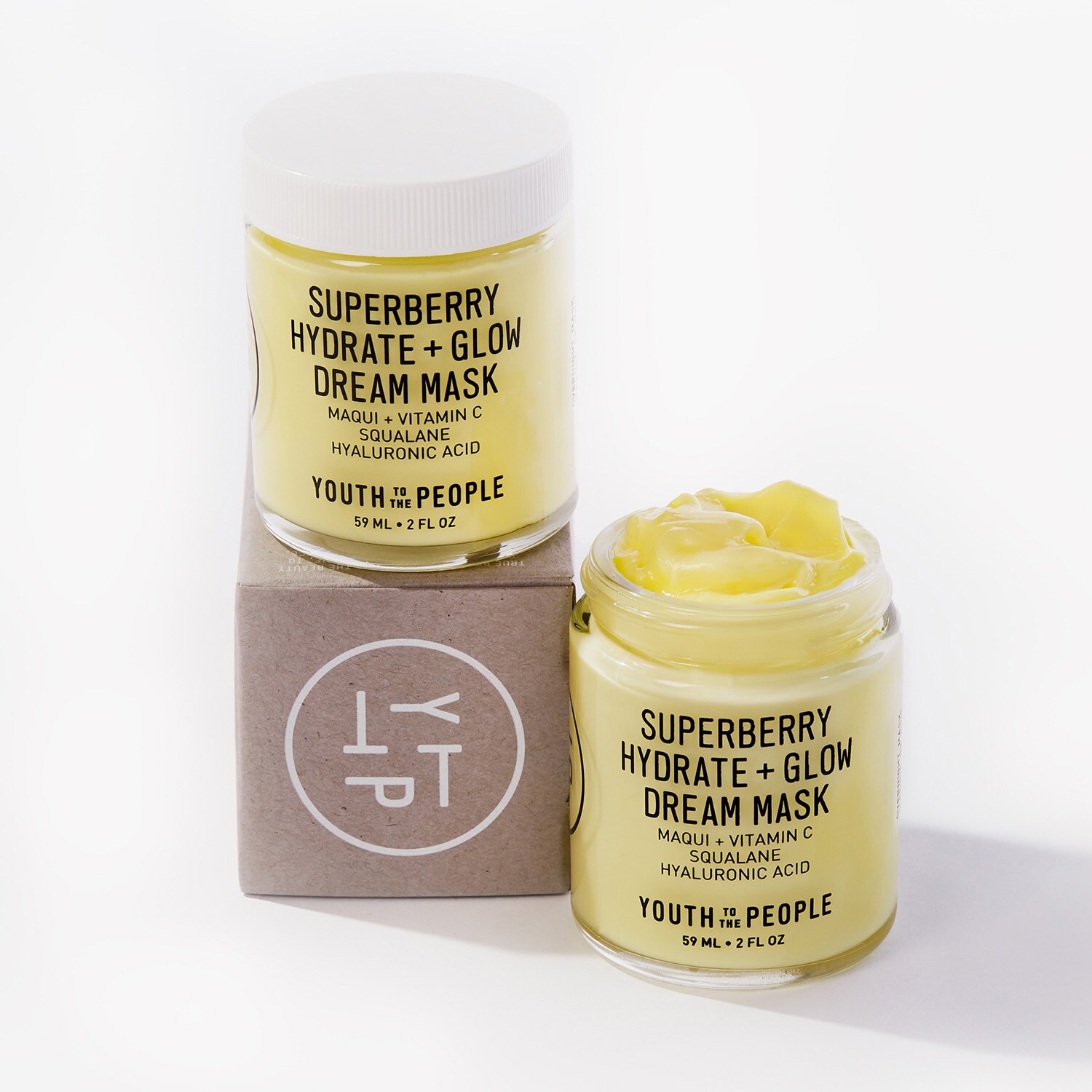 Superberry Hydrate + Glow Dream Mask Masque de Nuit de YOUTH TO THE