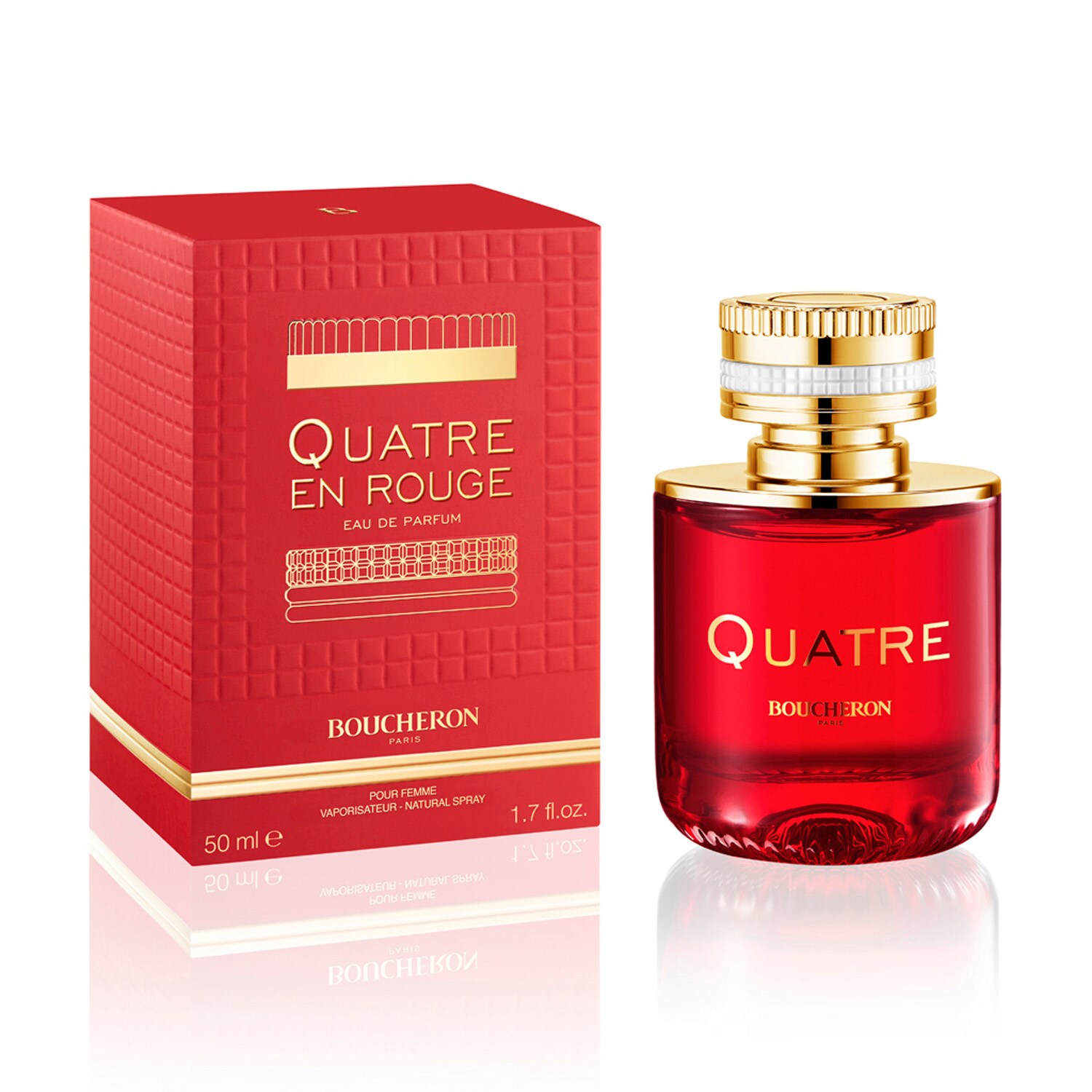 Quatre en Rouge Eau de Parfum de BOUCHERON ≡ SEPHORA