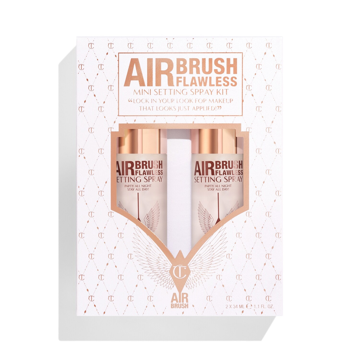 Airbrush Flawless Mini Setting Spray Kit Kit spray fixateur de maquillage de CHARLOTTE TILBURY