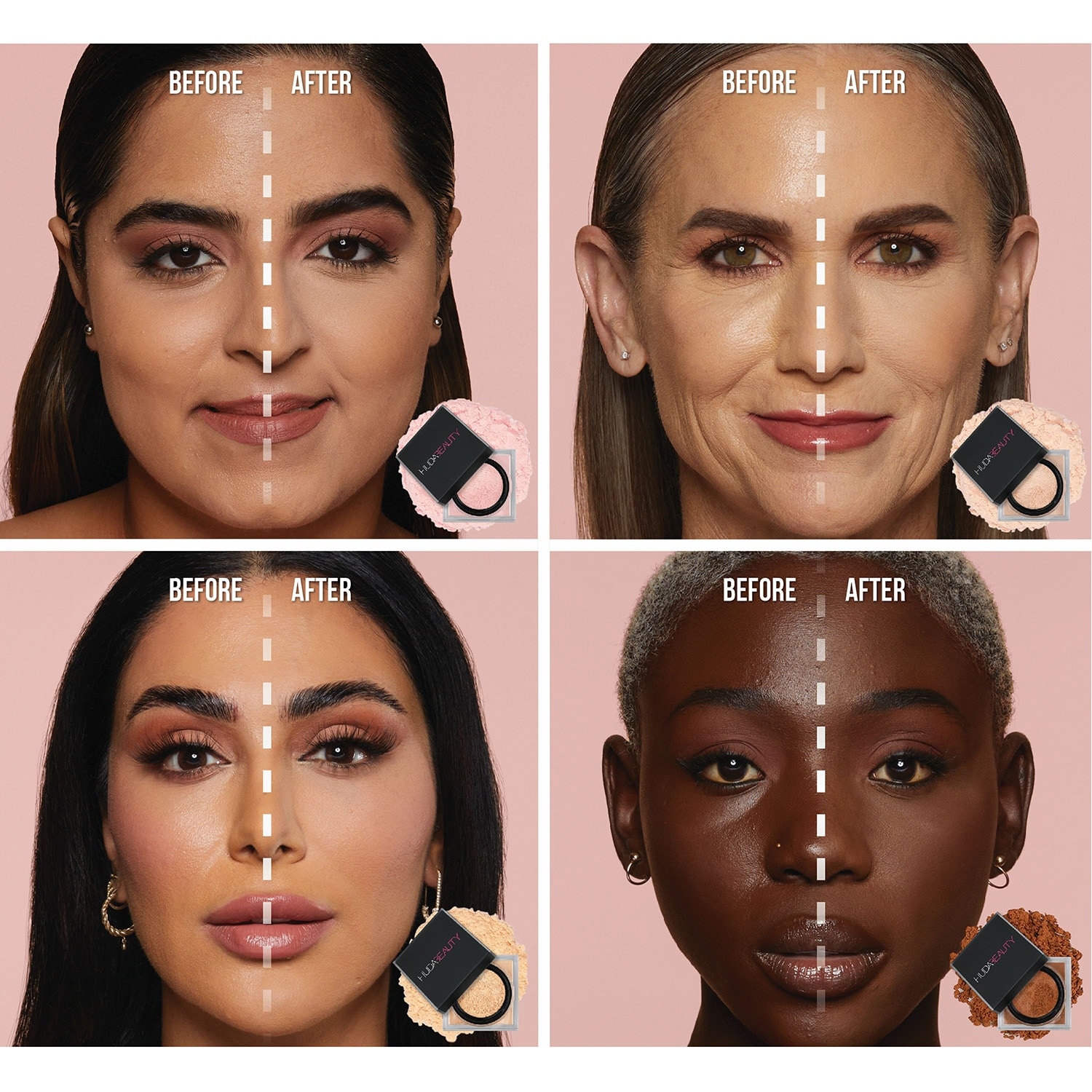 Easy Bake Loose Baking & Setting Powder Poudre Libre de HUDA BEAUTY ≡