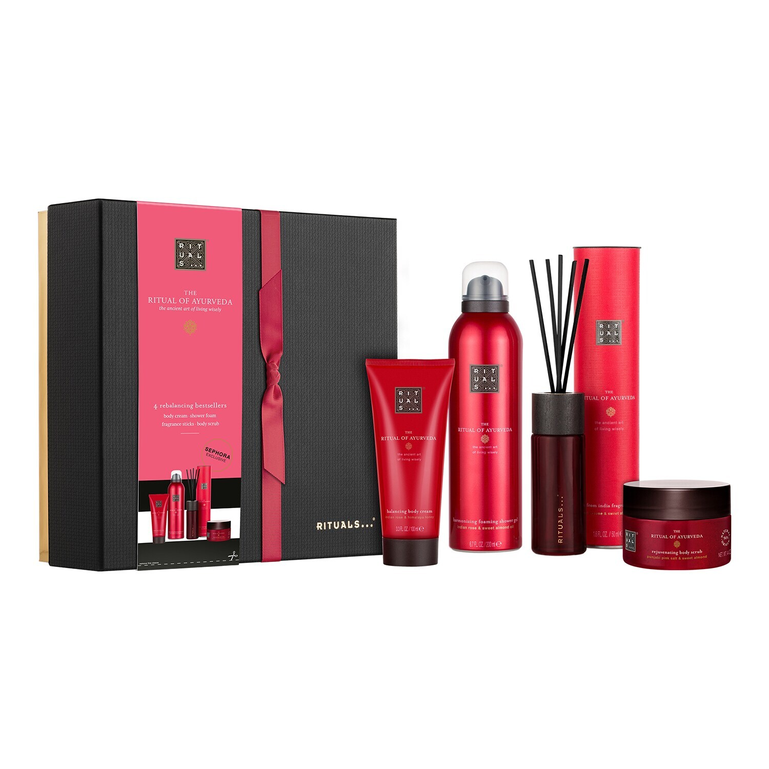 Coffret Corps & Maison amande et rose - The Ritual of Ayurveda M de RITUALS â¡ SEPHORA ritual of ayurveda coffret sephora