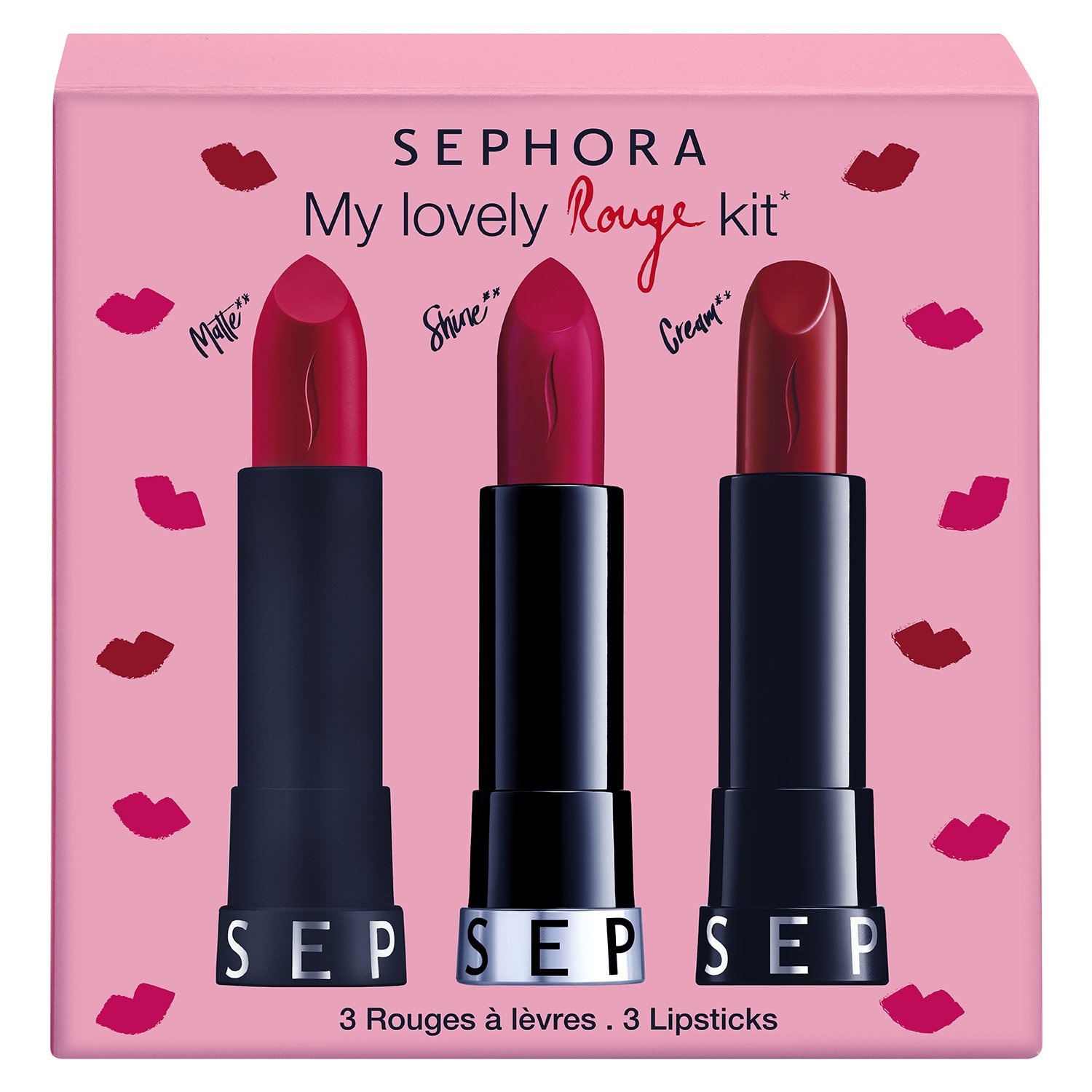 My lovely ROUGE kit Coffret rouge à lèvres Sephora Rouge de SEPHORA COLLECTION ≡ SEPHORA