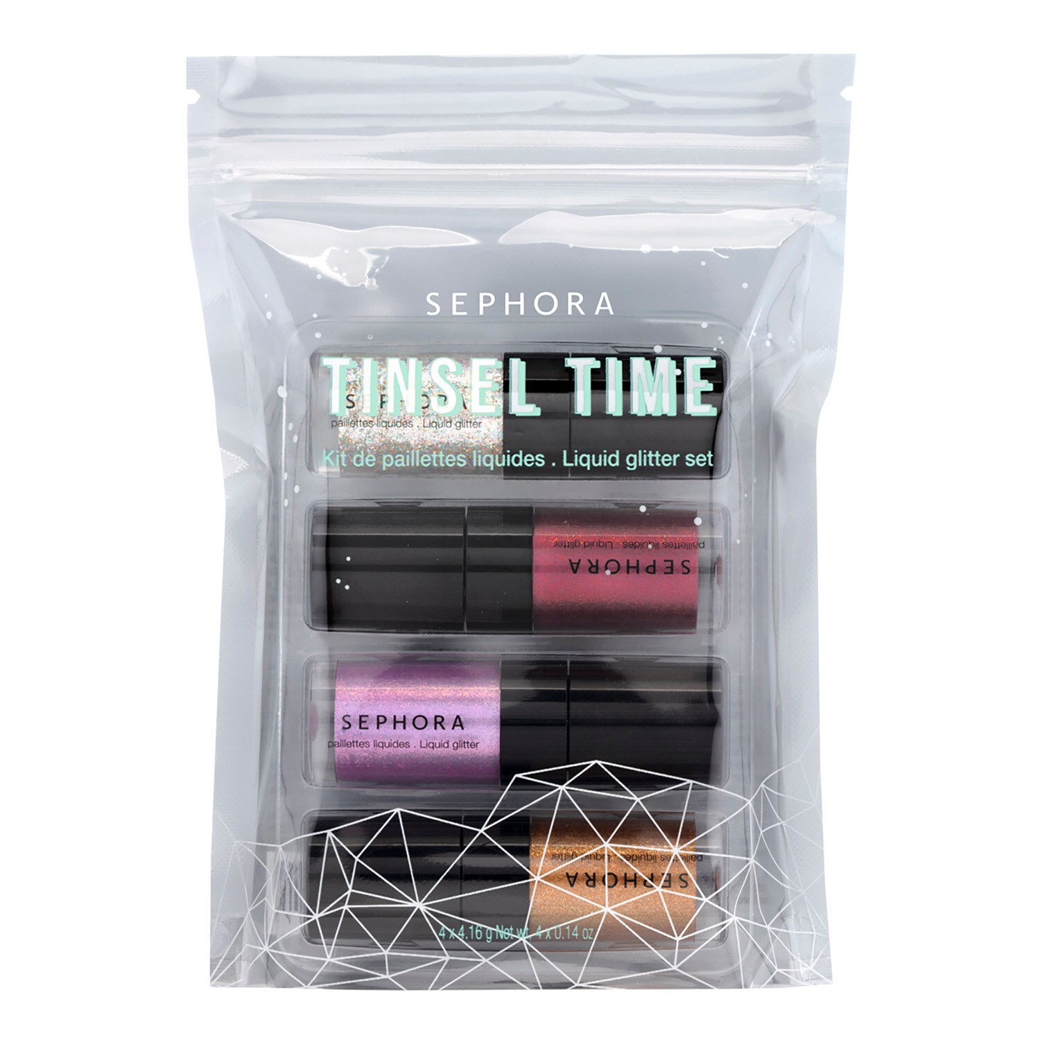 Tinsel Time Coffret Maquillage Teint Et Yeux De Sephora