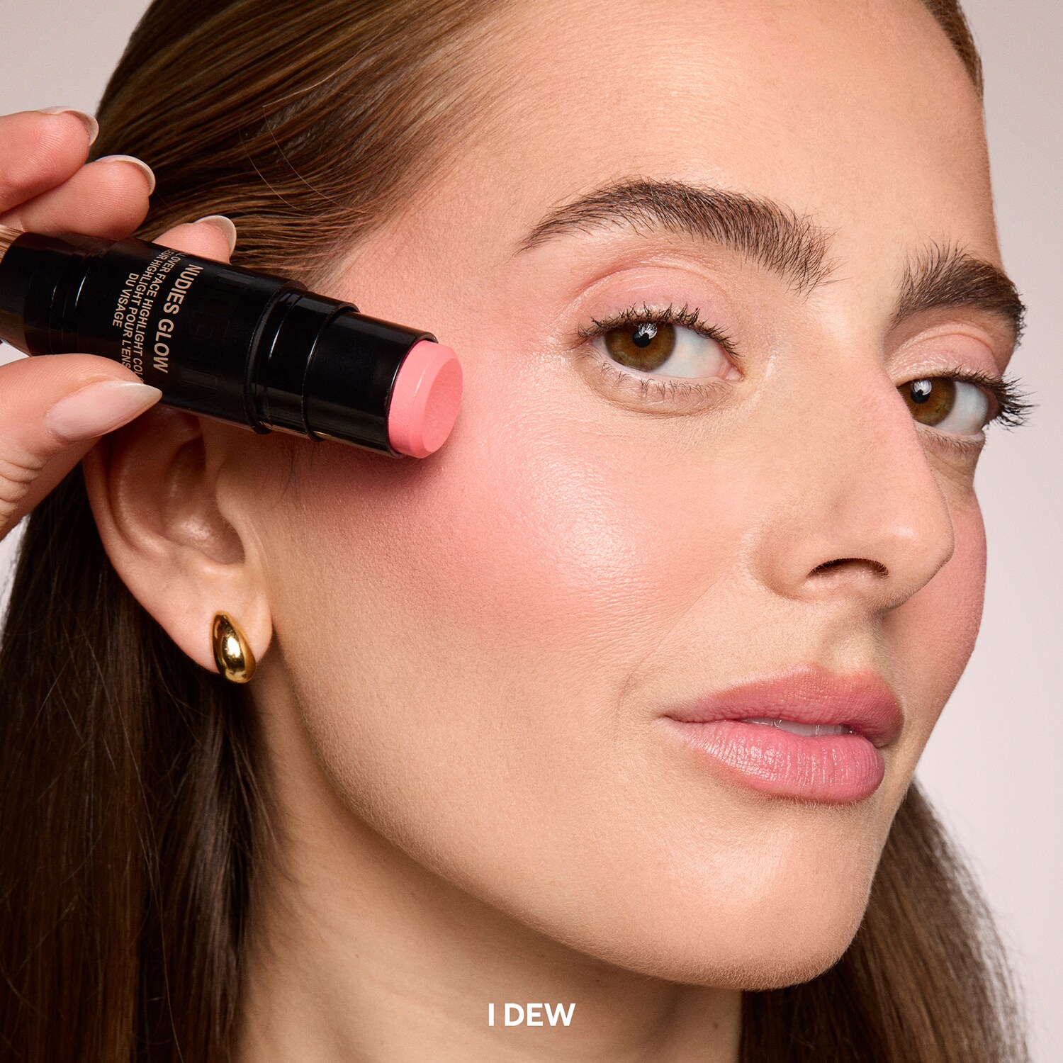 Nudies All Over Face Color Bronze + Glow Stick Bronzant + Highlighter