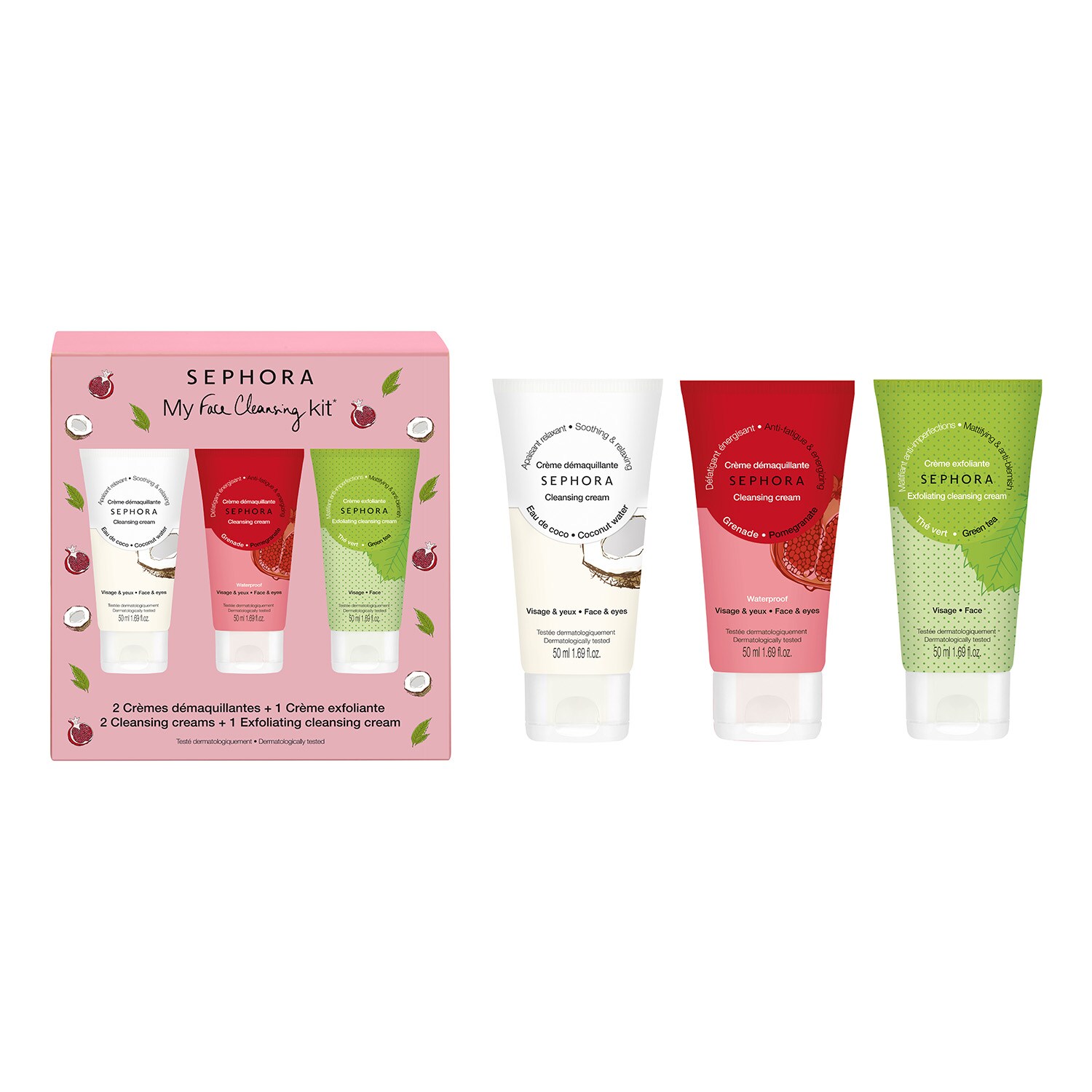My face cleansing kit Coffret nettoyants visage de SEPHORA COLLECTION