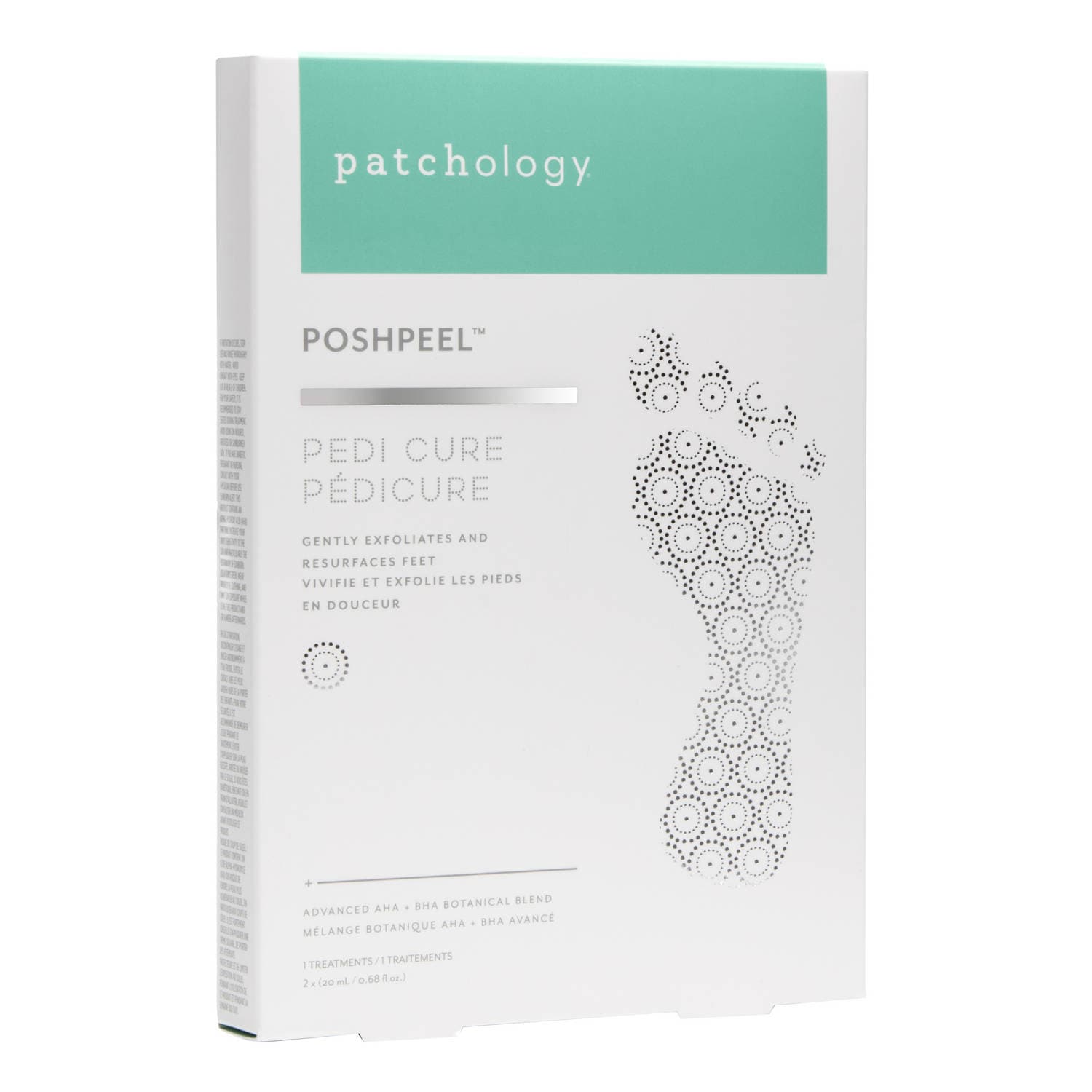 PoshPeel Pedicure Masque Exfoliant Pour Les Pieds