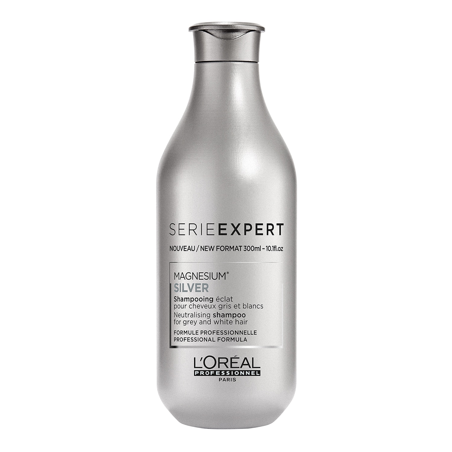 Silver Shampoing pour cheveux gris et blancs de L