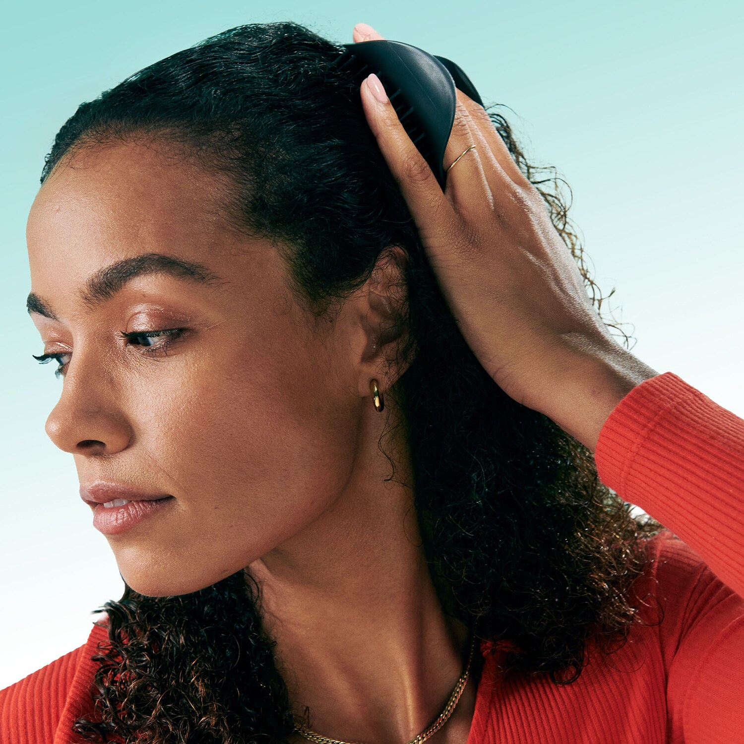 Scalp Exfoliator & Massager Brosse Exfoliante & Massante Cuir Chevelu