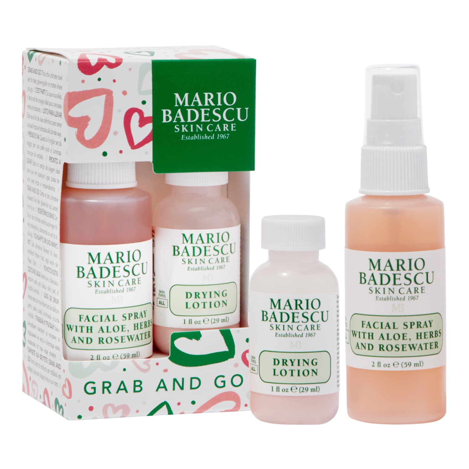 Mario Badescu Coffret Soin Format Voyage