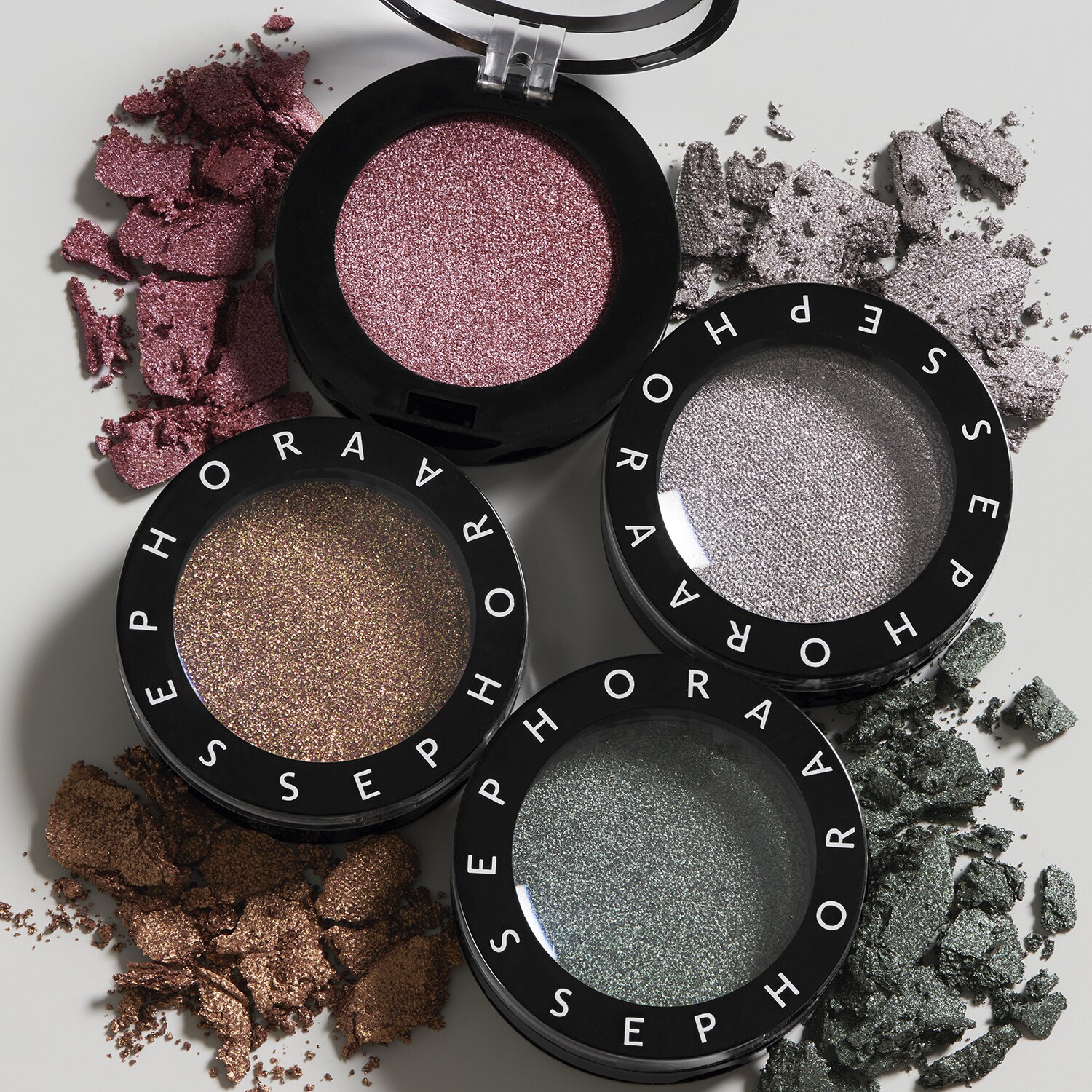 Fard à Paupières Golden Rose 204 Violet Nacré - Terracotta, 2,5g, Pigments Sublimes, Fabriqué En France
