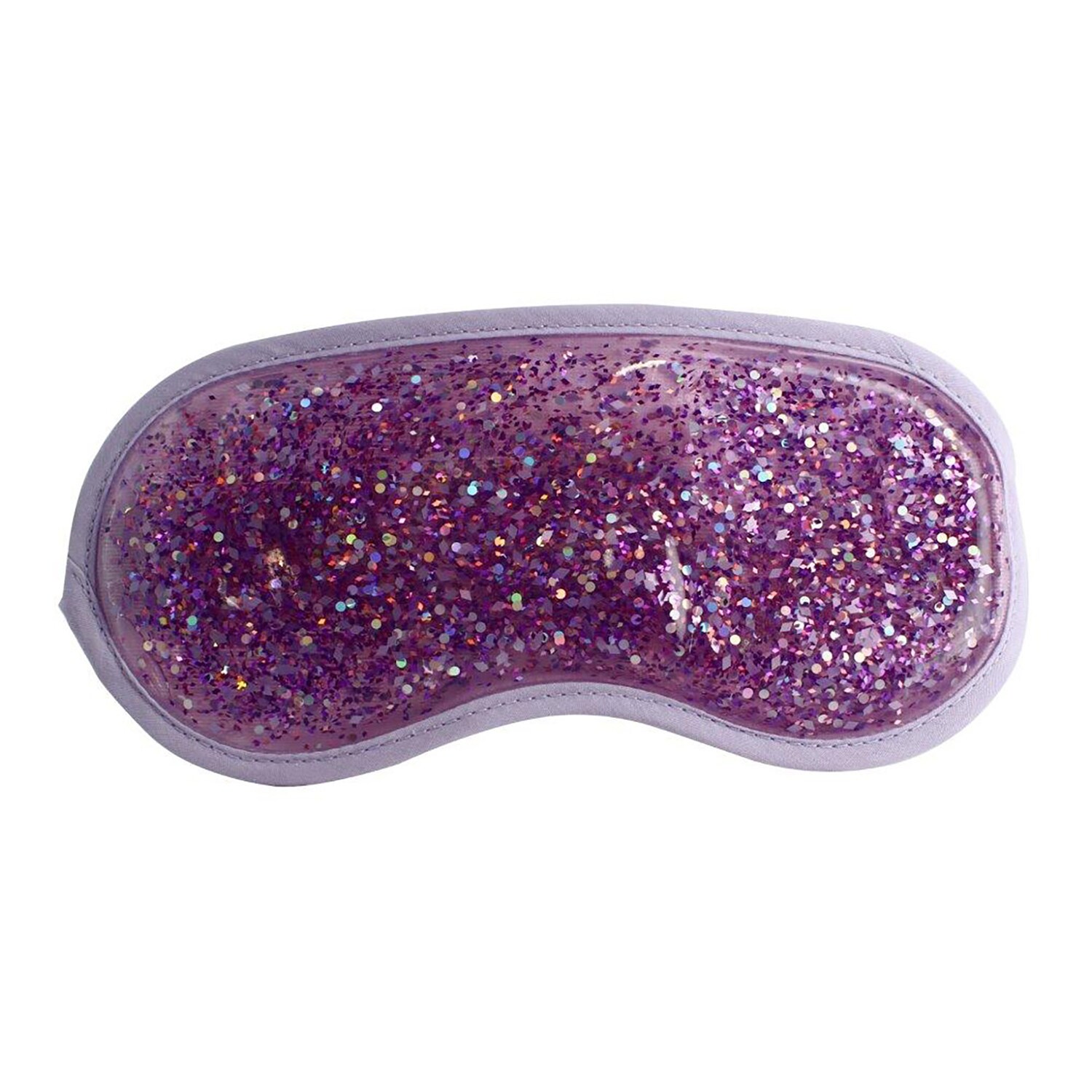 Cooling Eye Mask Purple Dream Glitter Masque rafraîchissant pour les