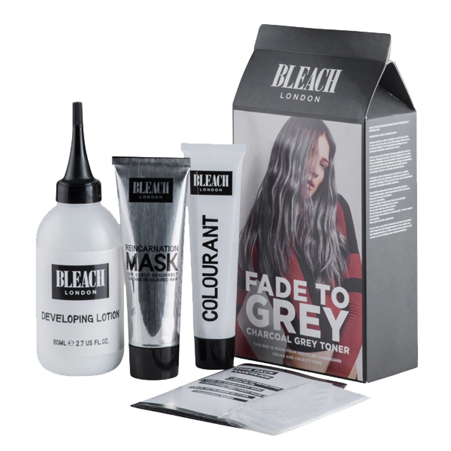 Fade To Grey Kit de coloration semipermanante de BLEACH LONDON ≡ SEPHORA