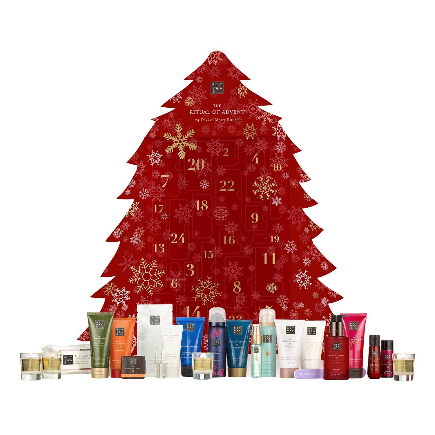 THE RITUAL OF ADVENT CALENDRIER DE L'AVENT Coffret corps et bain de
