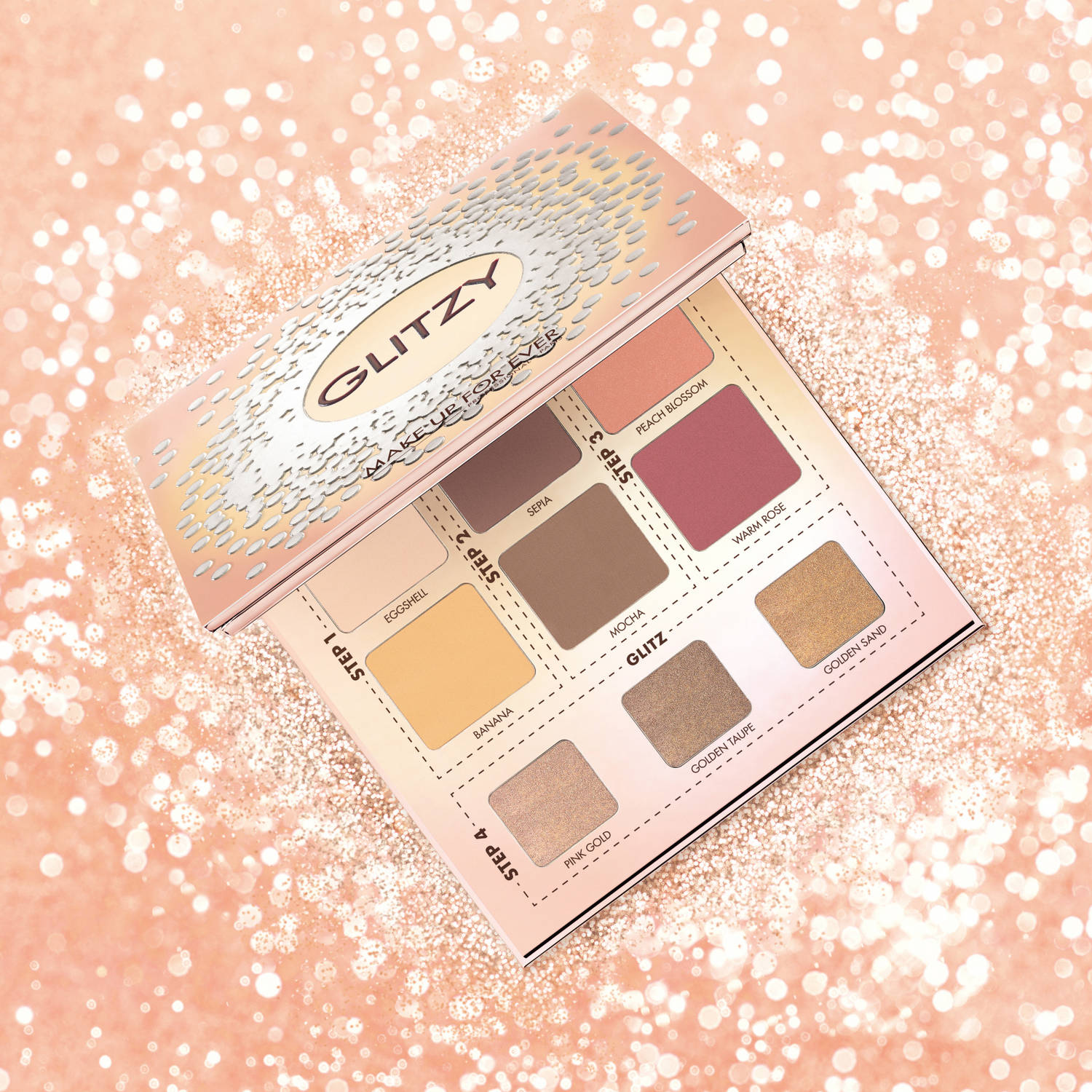 Glitzy Palette Palette pour le Teint de MAKE UP FOR EVER ≡ SEPHORA