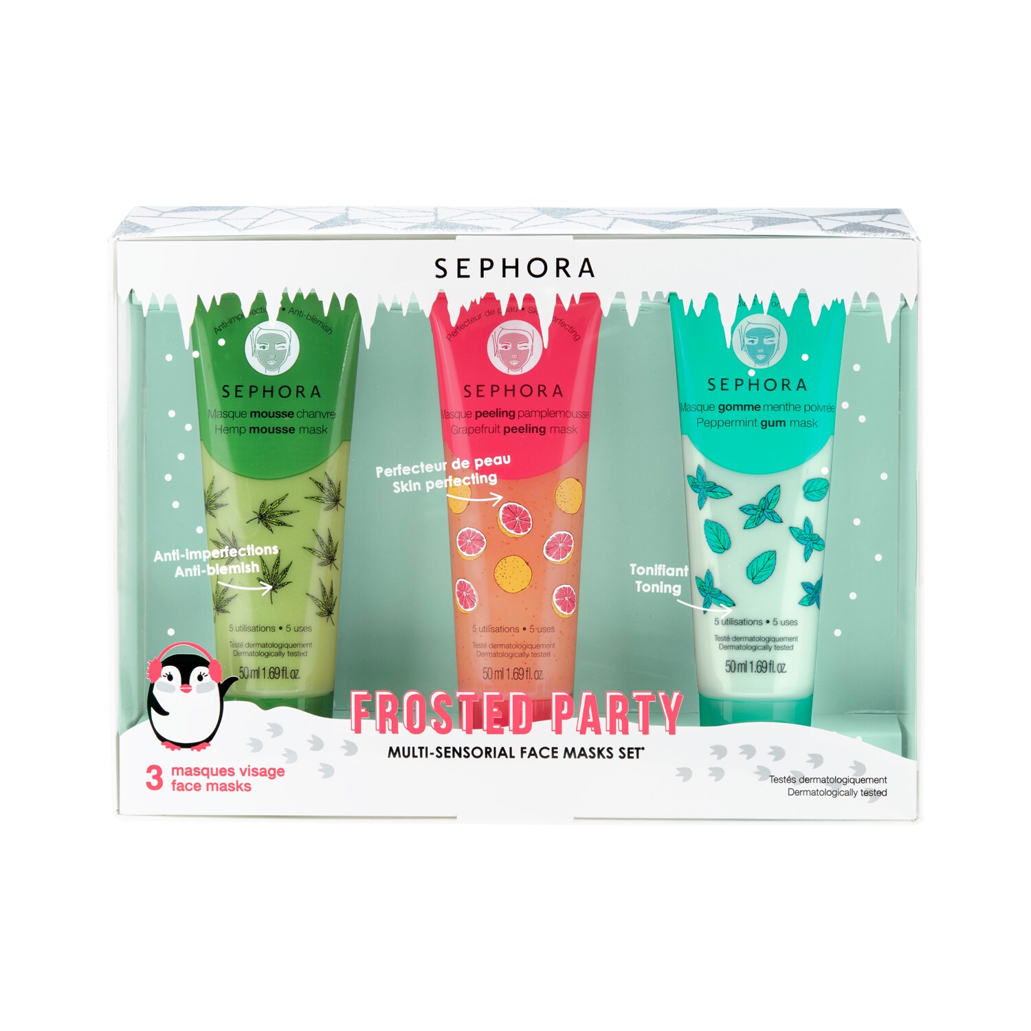 Multisensorial Face Masks Set Coffret soin visage de SEPHORA
