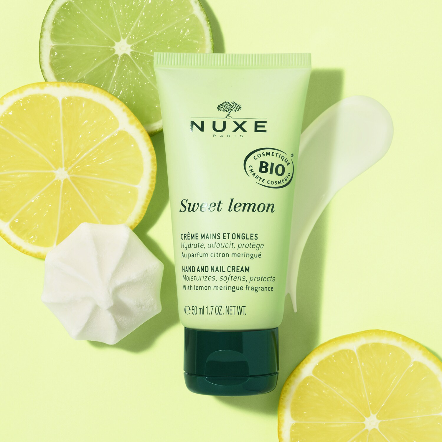 Sweet Lemon Crème pour mains et ongles hydratante de NUXE ≡ SEPHORA