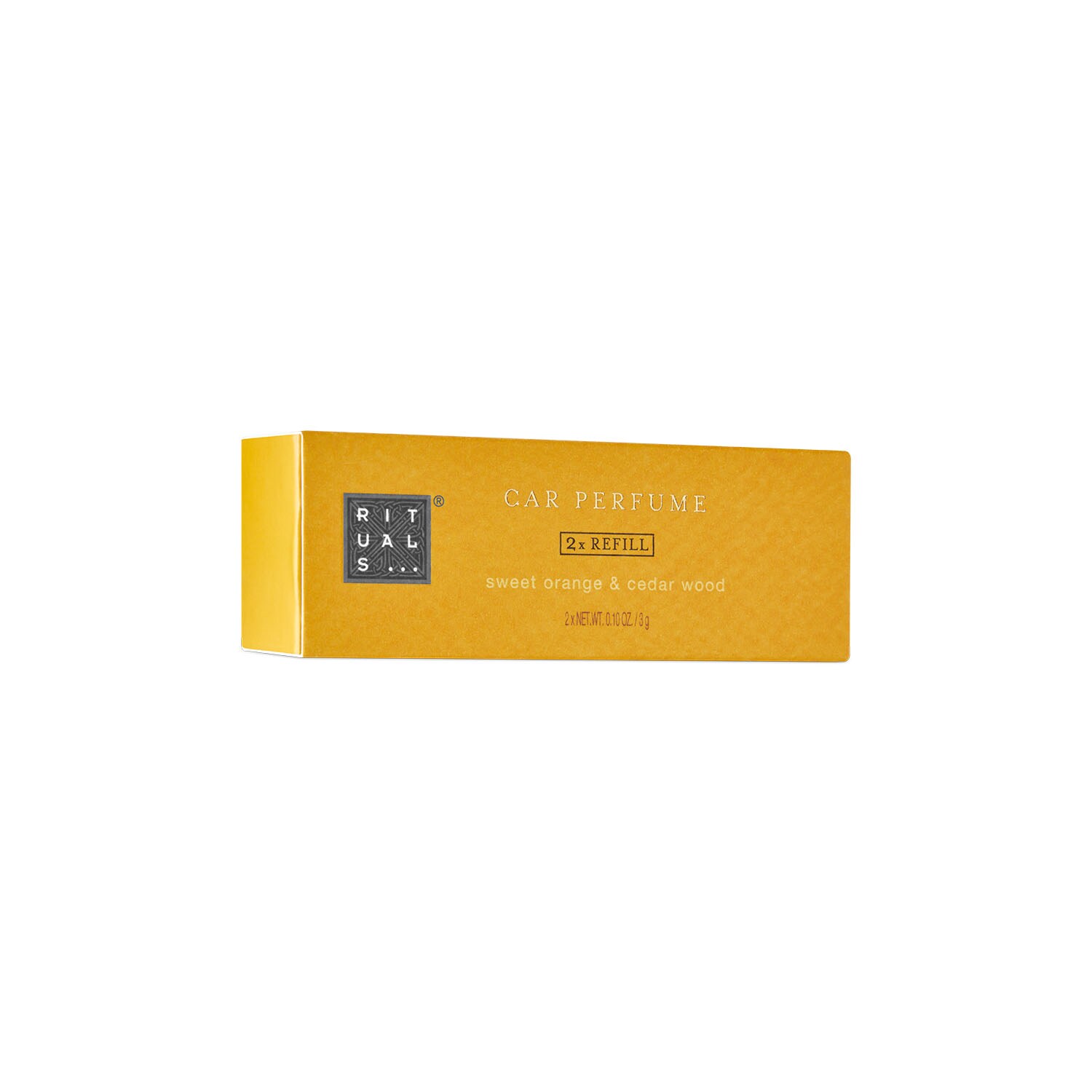 Recharge Parfum Voiture Rituals - Diffusion Magnétique, Bois Noble - Purifie L'Air Et Parfume L'Habitacle