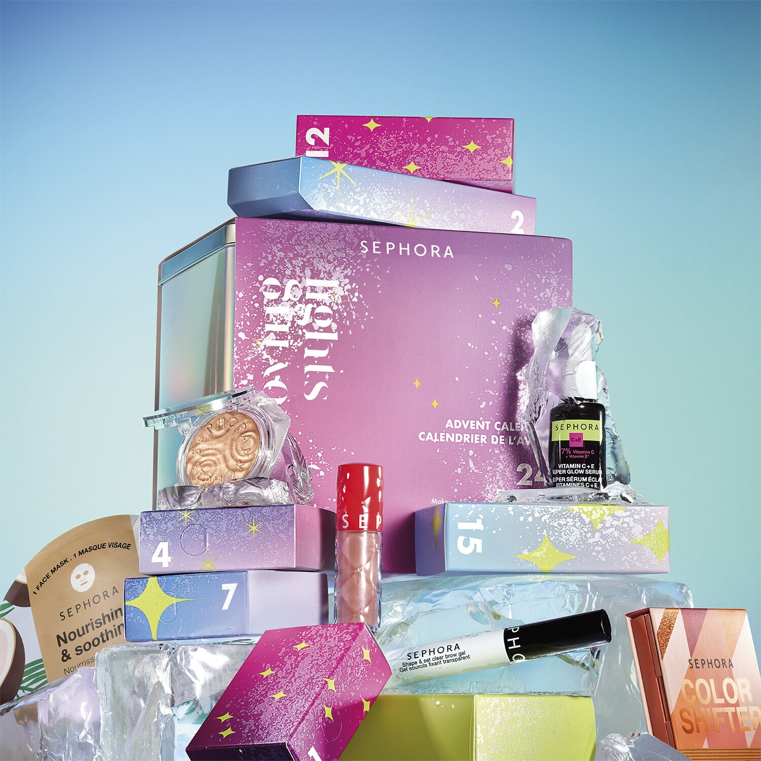 Moving Lights Calendrier de l’avent Premium de SEPHORA COLLECTION ≡