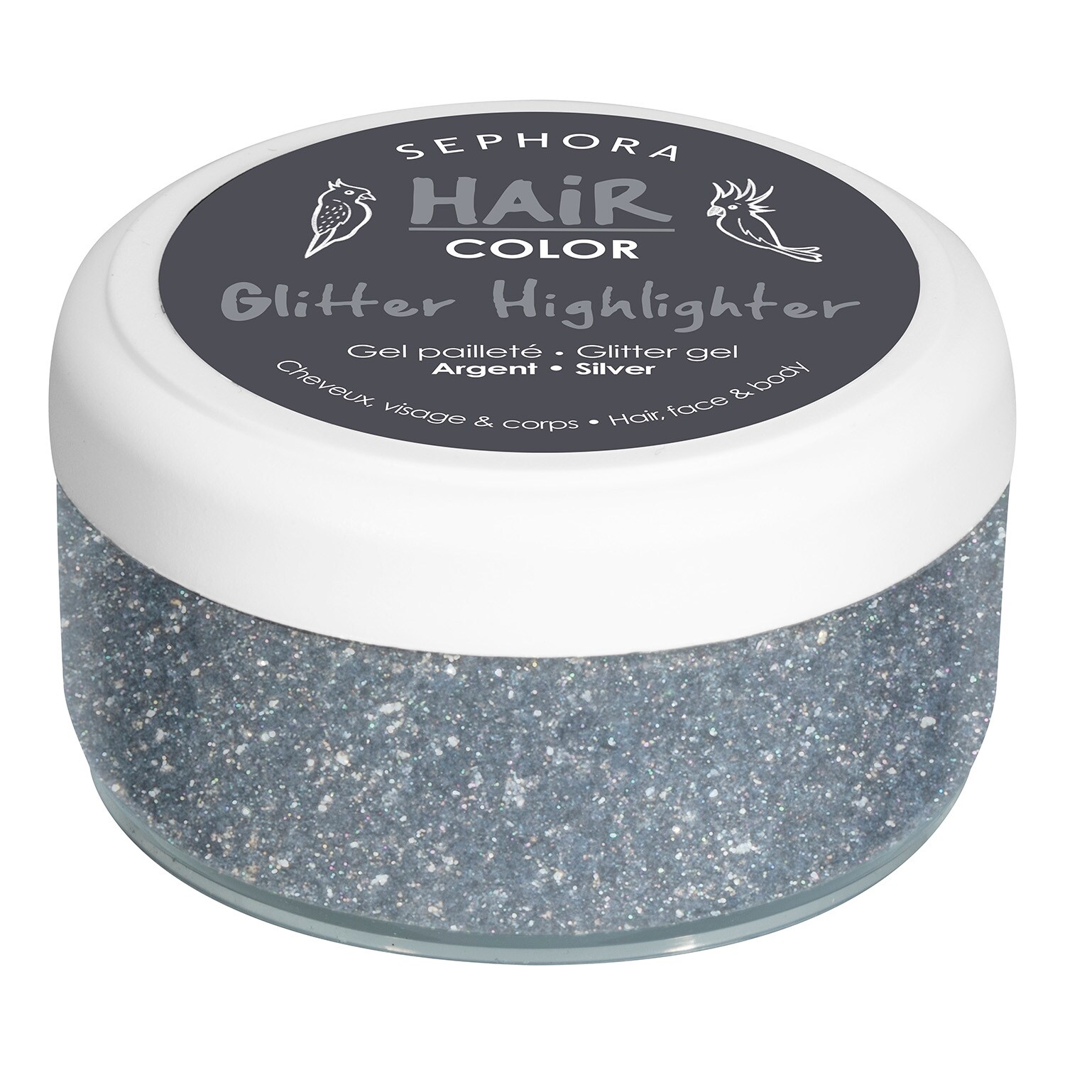 Glitter Highlighter Gel Pailleté Cheveux, visage et Corps de SEPHORA