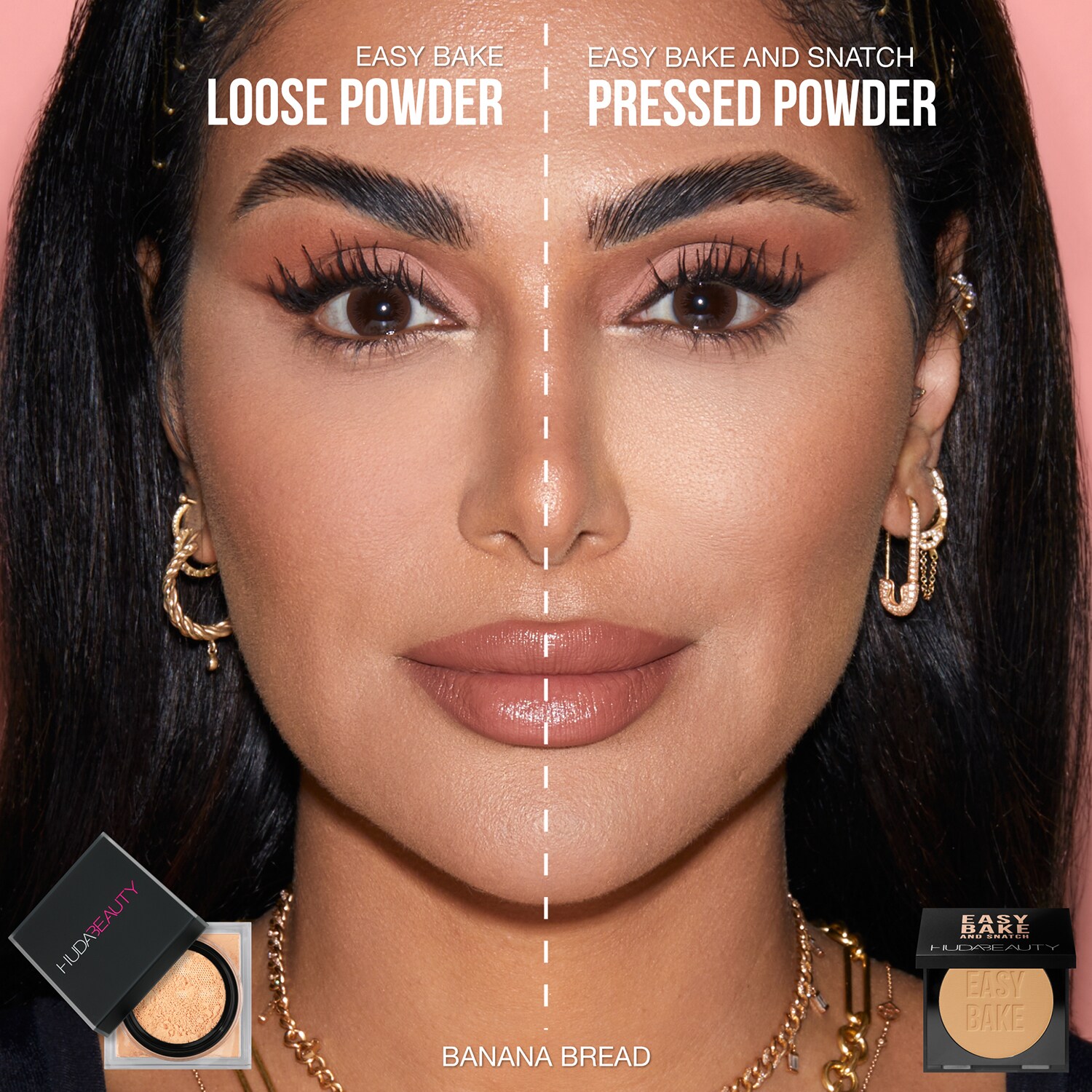 Easy Bake and Snatch Poudre compacte de HUDA BEAUTY ≡ SEPHORA