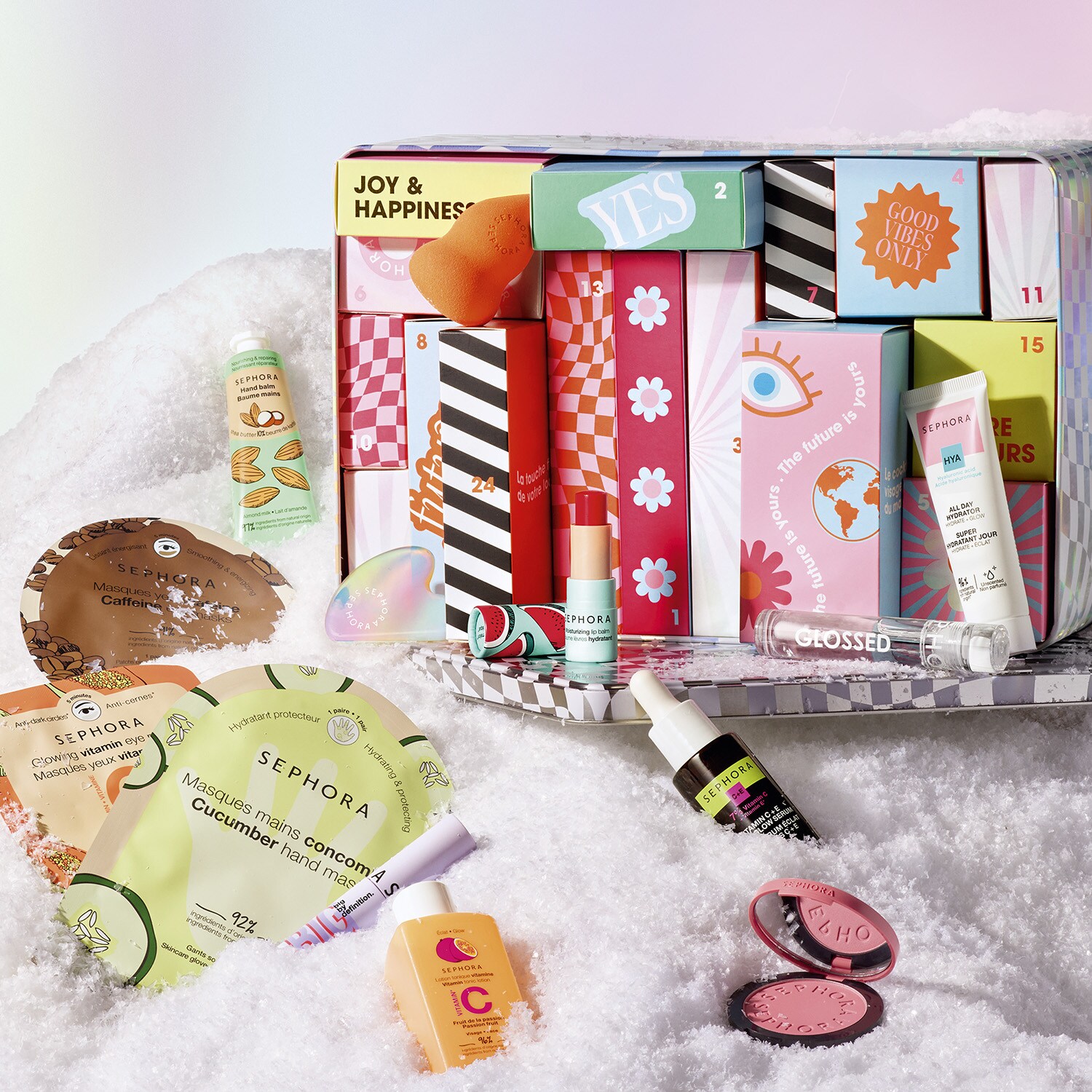 Les calendriers de lAvent 2021 Sephora 3 formats festifs