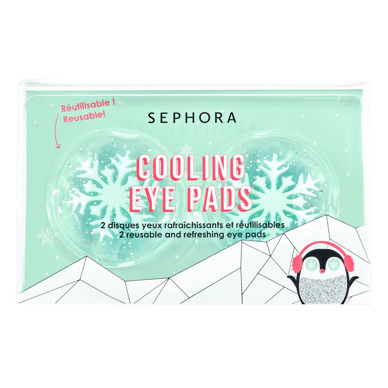 Cooling eye pads Disques yeux rafraîchissants et réutilisables de SEPHORA COLLECTION ≡ SEPHORA