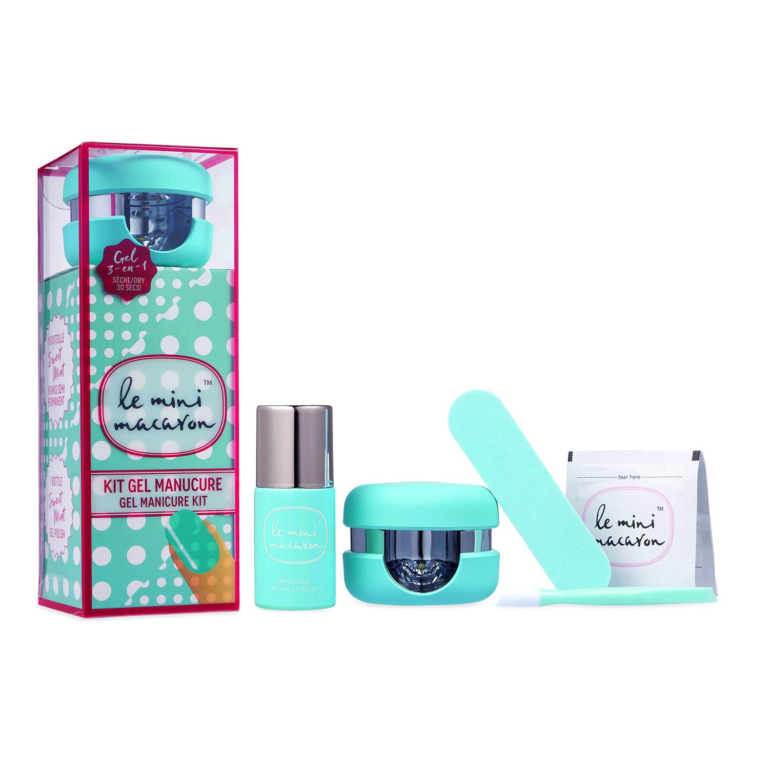 Lot De 100 Patchs De Dépose Pour Vernis Le Mini Macaron - Neufs, Pour Enlever Le Vernis à Ongles Facilement