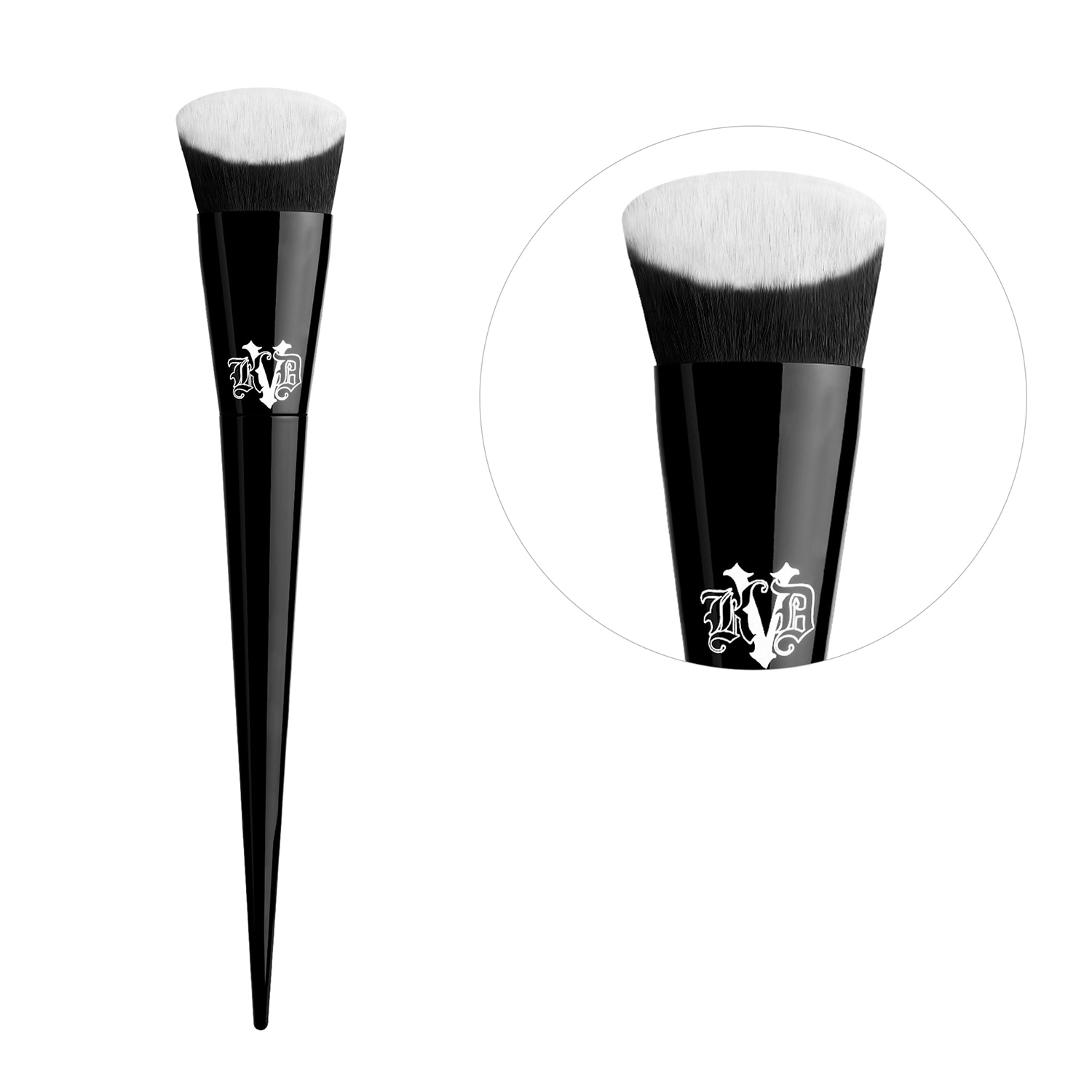 Lock It Edge Foundation Brush Pinceau teint de KVD Beauty ≡ SEPHORA