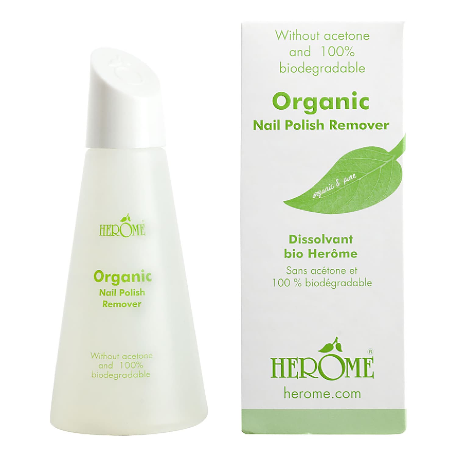 Organic Nail Polish Remover Dissolvant de HEROME ≡ SEPHORA