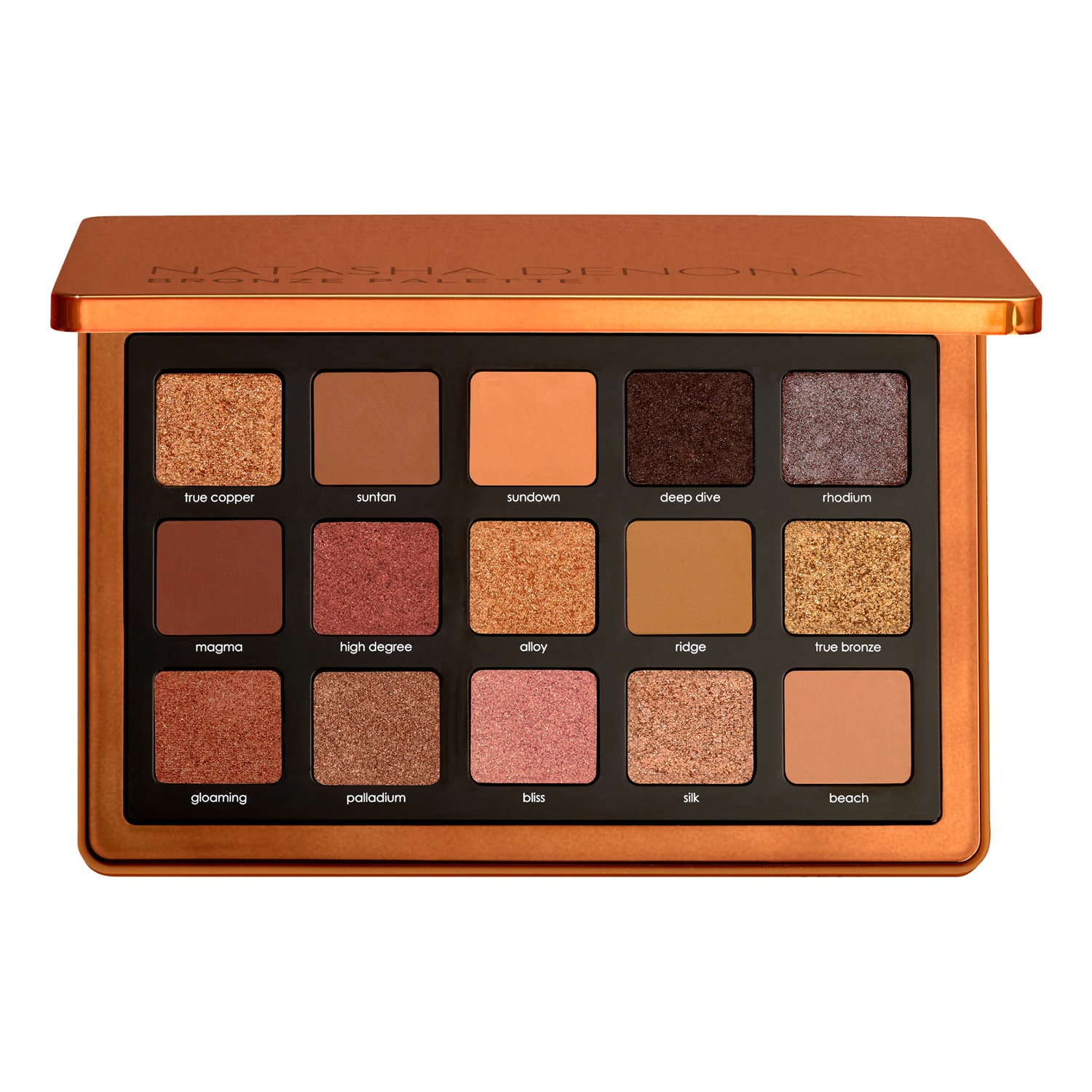 Bronze palette Palette de fards à paupières de NATASHA DENONA ≡ SEPHORA