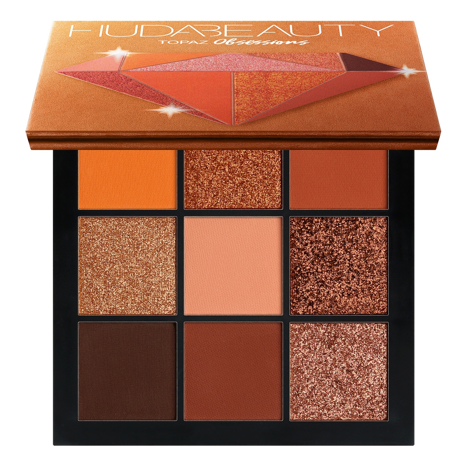 Obsessions Eyeshadow Palette Palette de fards à paupières de HUDA BEAUTY ≡ SEPHORA