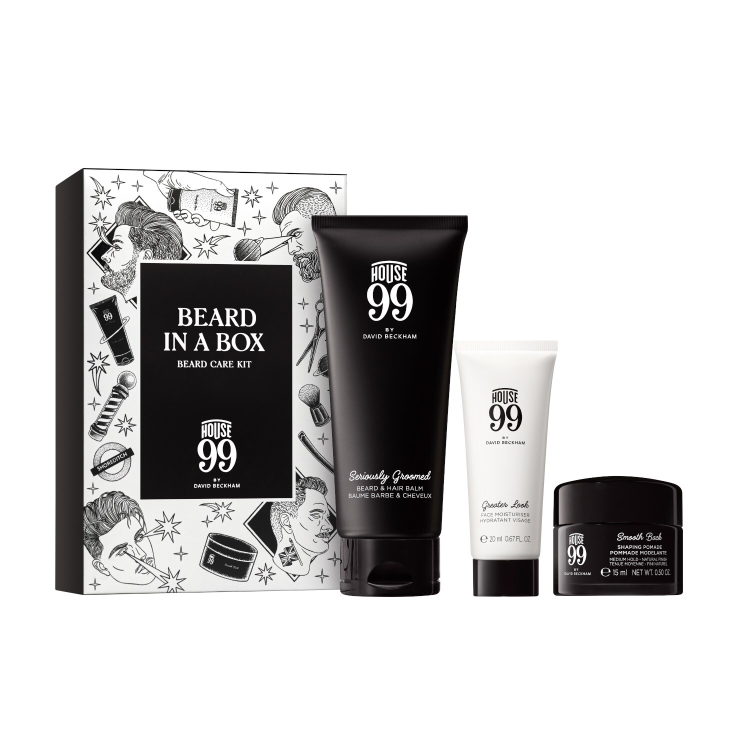 Beard in a Box Coffret soin cheveux homme de HOUSE 99 ≡ SEPHORA