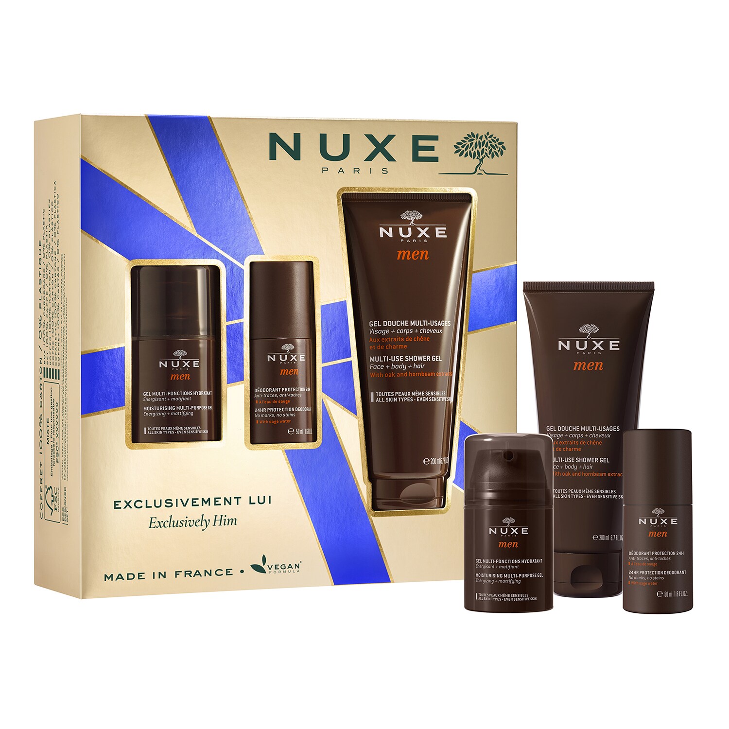 Coffret Exclusivement Lui Coffret soin homme de NUXE ≡ SEPHORA