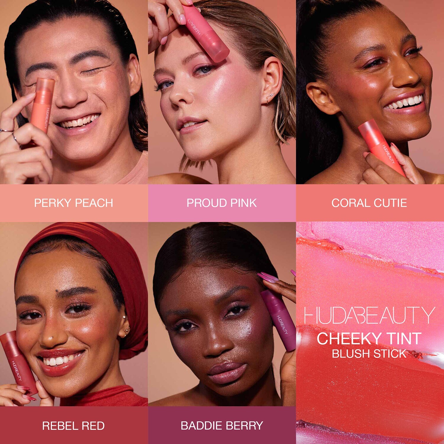 Cheeky Tint Blush Stick Blush crème en stick de HUDA BEAUTY ≡ SEPHORA