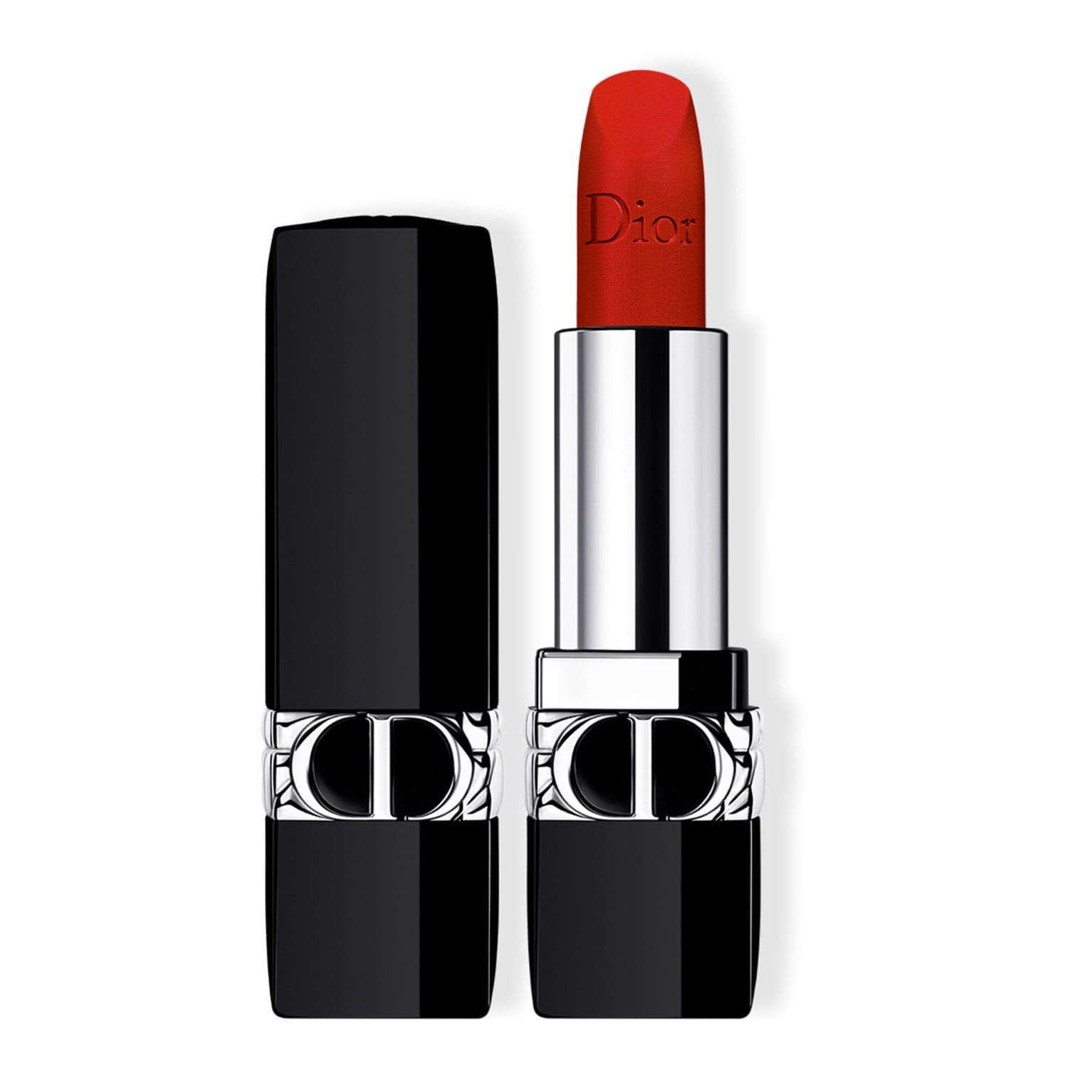 Rouge Dior Rouge à lèvres rechargeable Fini satin, mat, métallique & velours de DIOR ≡ SEPHORA