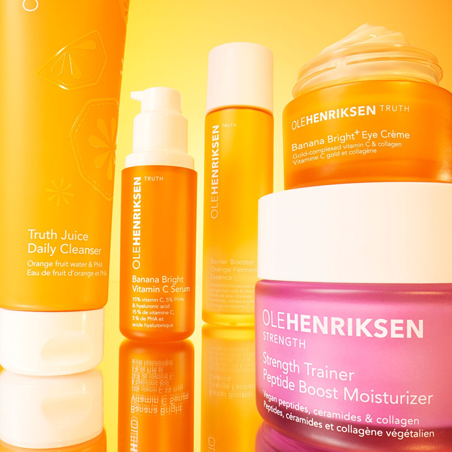 Banana Bright+ Eye Crème Crème contour des yeux illuminatrice à la vitamine C de OLEHENRIKSEN