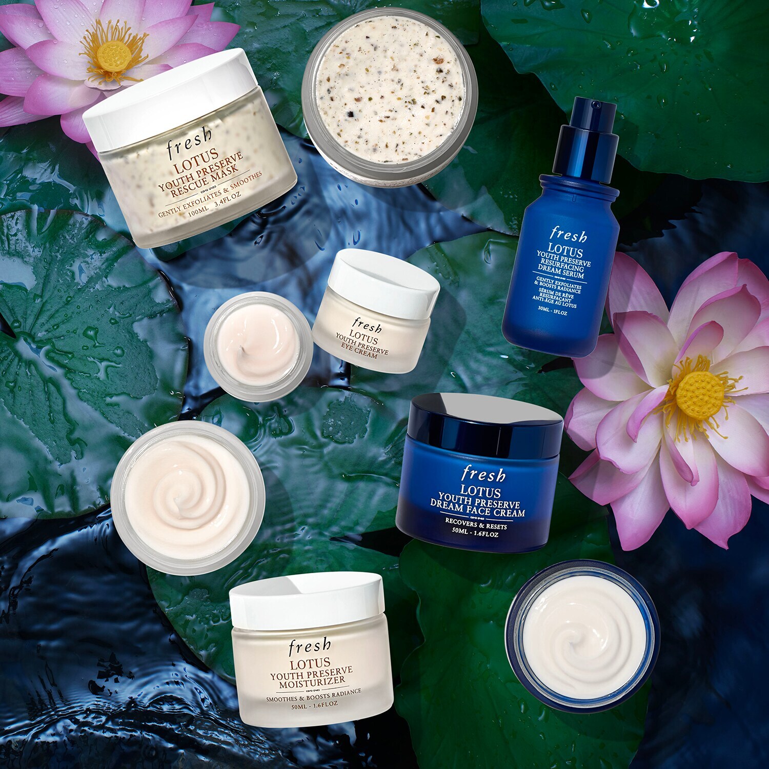 Lotus Moisturizer Crème de jour au lotus et à la vitamine E de FRESH ≡ SEPHORA