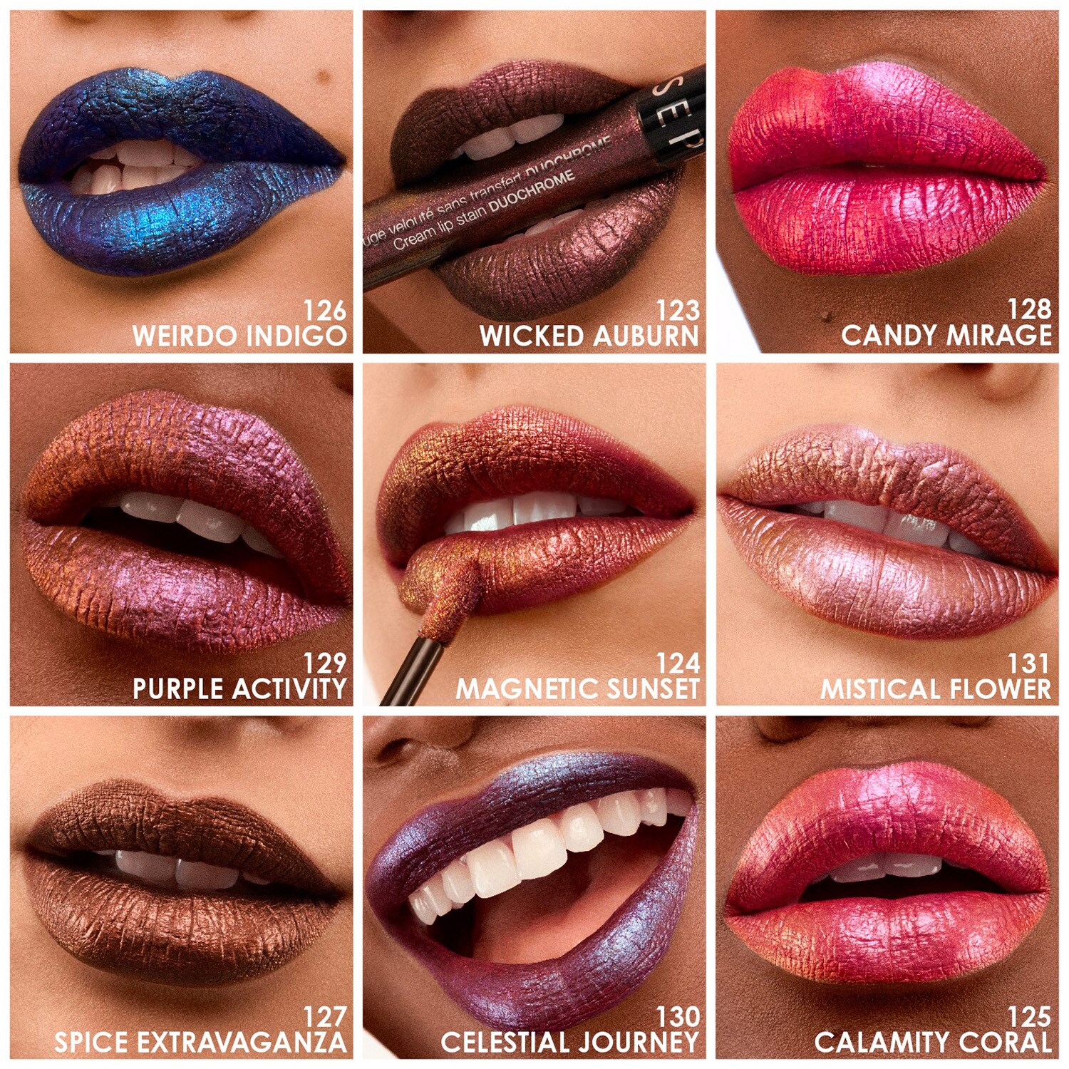 Cream Lip Stain Duochrome Rouge à Lèvres Mat Fini Duochrome