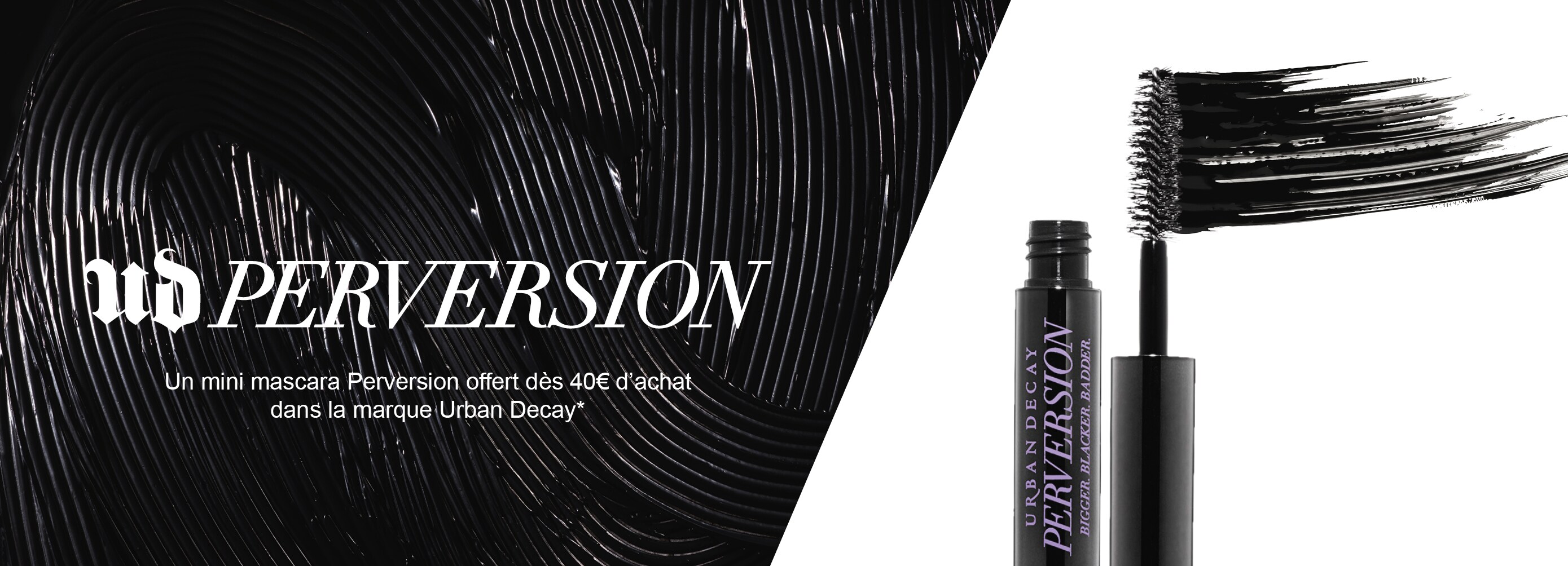 Offre URBAN DECAY : Un mini mascara Perversion offert !