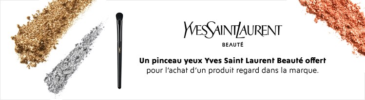 Offre YVES SAINT LAURENT : un pinceau pour les yeux offert